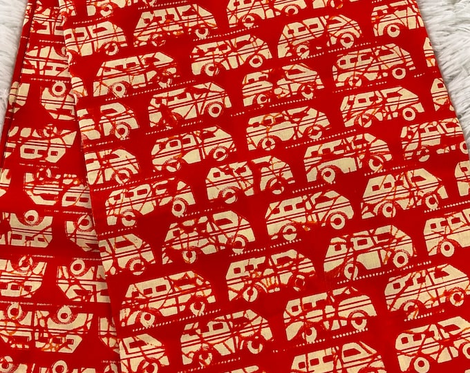 African Fabric/African Print Fabric/Ankara-Orange Cream Color/ African fabric per yard/ African fabric for crafts/ African Dress/MK151/Af