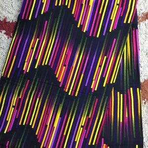 Purple and yellow African Fabric/African prints/ Ankara fabric for sewing/Hollandais wax/Danshiki fabric/ Fabric/African clothing/ MK470