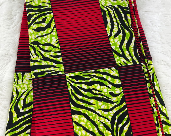 African Fabric/Ankara fabric 6 yards/By the yard/ African Fabric For Dressmaking, Furniture,Drum Lampshade,Napkins,Pillowcase Covers/MK408/A