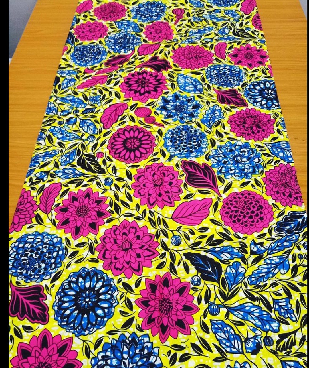 African Print Fabric/jewel Print Fabric/ankara Fabric/face Etsy