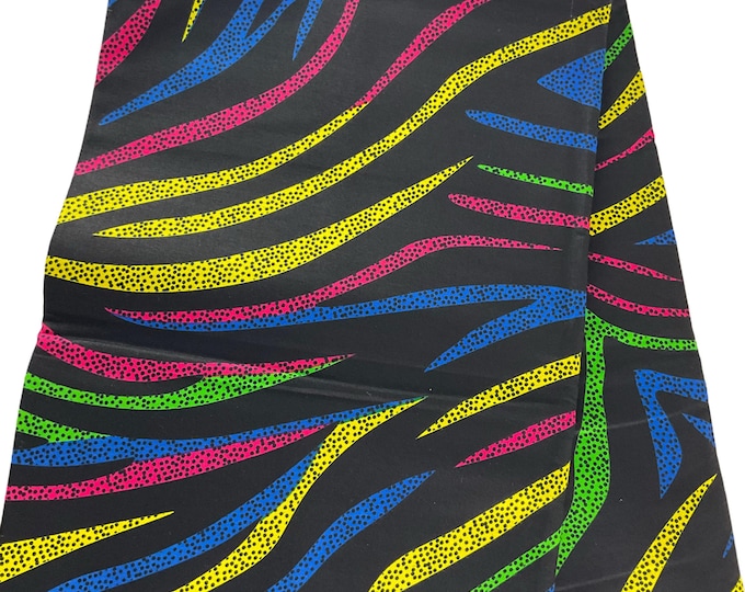 African Fabric/ African Print Fabric/African Wax Fabric/Ankara-Black Pink Green Fabric/Gift For Her/Fabric/DT0z/African cotton/African Texti
