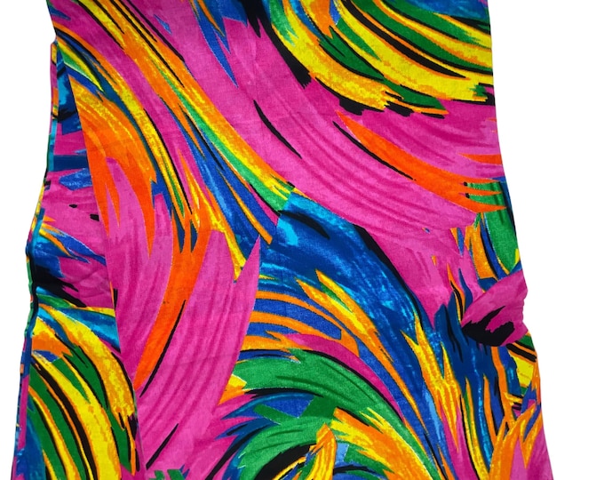 African Fabric/African Print/Ankara-Pink Blue Y fabric/ Wax print/ African fabric for decor/ African fabric for craft/African headwrap/MK591