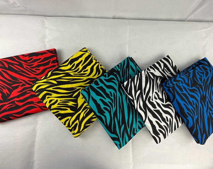 African Fabric/African Print/Ankara-Blue Red Yellow White Teal Design/By The Yard/African Clothing/FG05V/Fabric/Waxprints