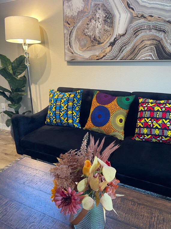 Sofakissen für die Couch/afrikanische Kissenbezüge/Boho Kissenbezug /Sofakissenbezug/Kissenbezug/Wohndekorkissen