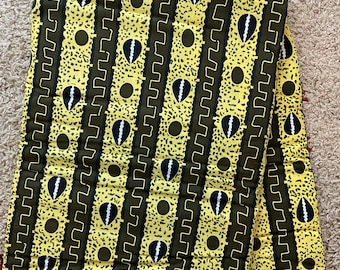 African Fabric/African prints/ Ankara fabric/ African wax/Hollandais/Black and red African fabric/ African fabric 6 yards/FG41b