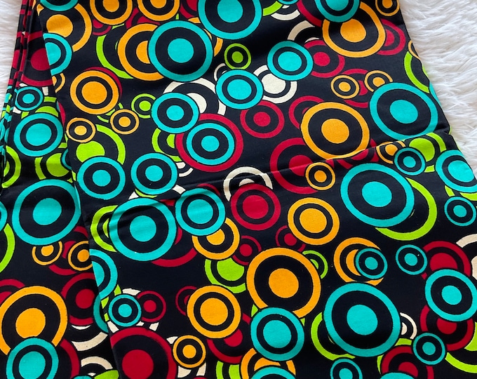 African Fabric/African prints/ Ankara fabric/ African wax/Hollandais/ African fabric/ African fabric 6 yards/FG82