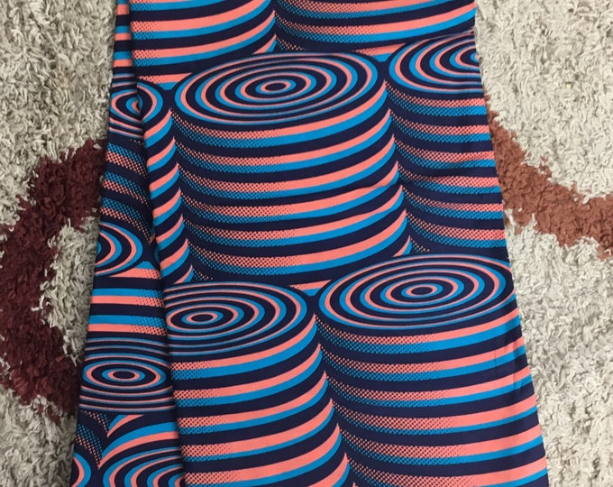 African Fabric/African prints/ Ankara fabric/ African wax/Hollandais/Black and red African fabric/ African fabric 6 yards/FG42a
