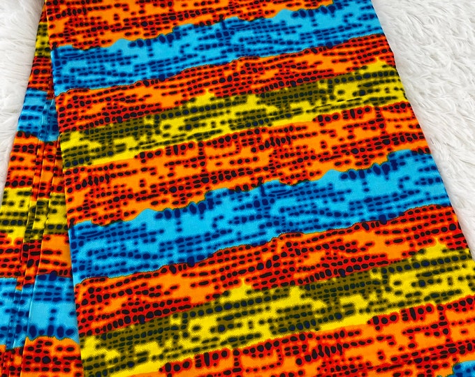 African Fabric/African prints/ Ankara fabric/ African fabric per yard/ African fabric for crafts/ African fabri/FG13