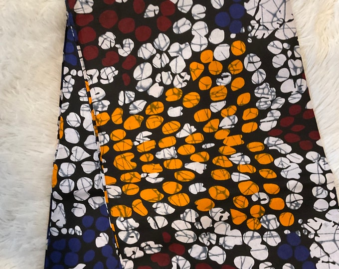 African Fabric/African print/African fabric by the yard/African fabric/ African fabric 6 yards/FD6/Ankara Fabbric