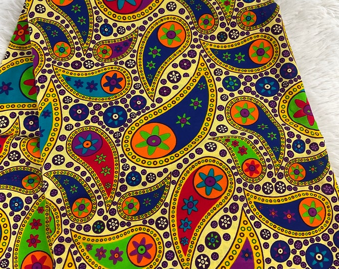 African Fabric/African prints/ Ankara fabric/ African fabric per yard/ African fabric for crafts/ African fabri/FG07/Parsily Print