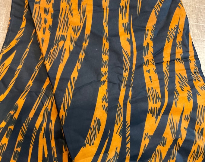 African Fabric/African prints/ Ankara fabric/ Wax print/ African fabric for decor/ African fabric for crafts/African headwrap/MK670t/Brown a