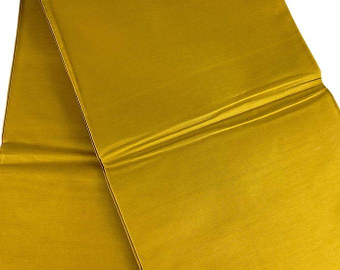 Golden Yellow African Print Cotton/Ankara Fabric Per Yard/Cotton Fabric For Quilts/Solid Color Fabric/MK760E