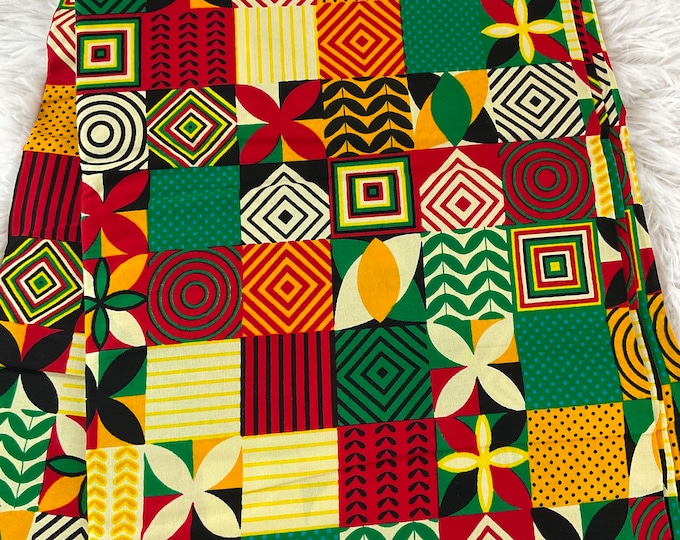 African Fabric/African prints/ Ankara fabric/ African fabric per yard/ African Fabric 6 yards/FG66/Tribal Fabric/African Headwraps