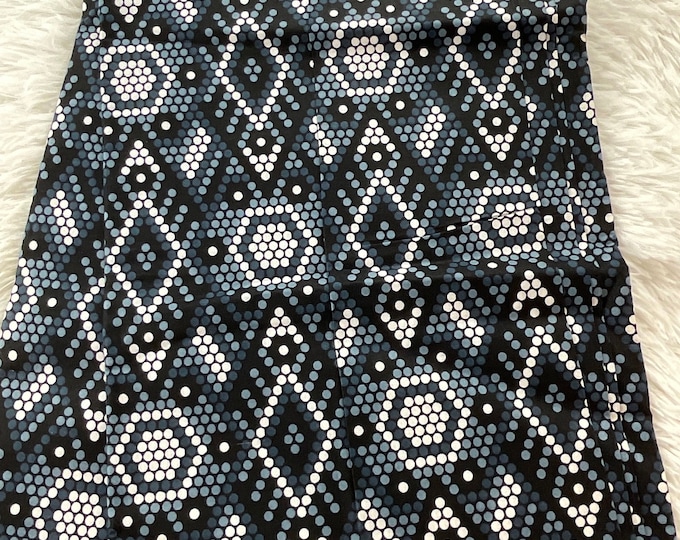 African Fabric/African prints/ Ankara fabric/ African fabric per yard/ African fabric for crafts/ African fabric for/MK144/Black,Gray,White