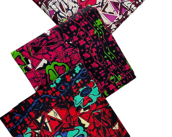 Ankara Fabric: 6 Yards African Wax Cotton Prints