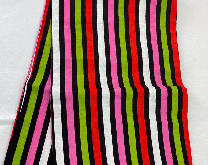 African Fabric/African Print Fabric/Ankara -Funschia Pink Fabric/Fabric/MK583/African wax/African Clothing/African Dress/African Art/Gift Fo