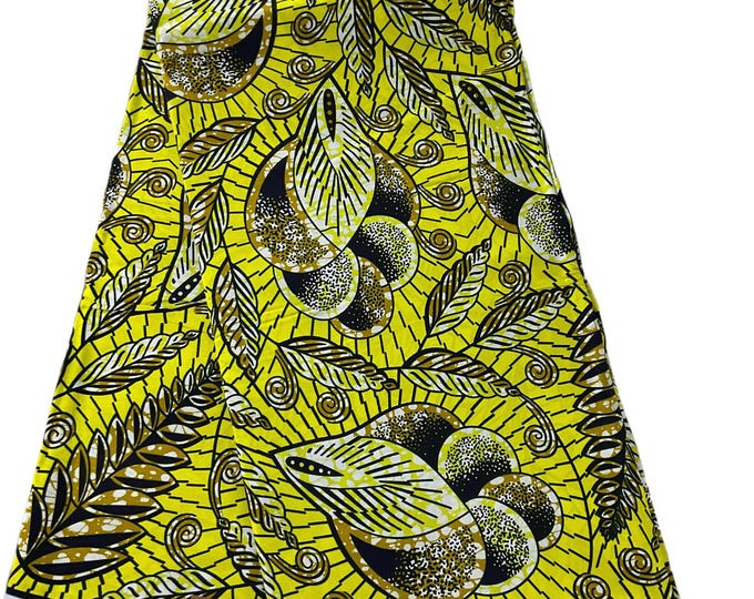 African Fabric/African Print/Ankara fabric/ Wax print/ African fabric for decor/ African fabric for craft/African headwrap/MK591