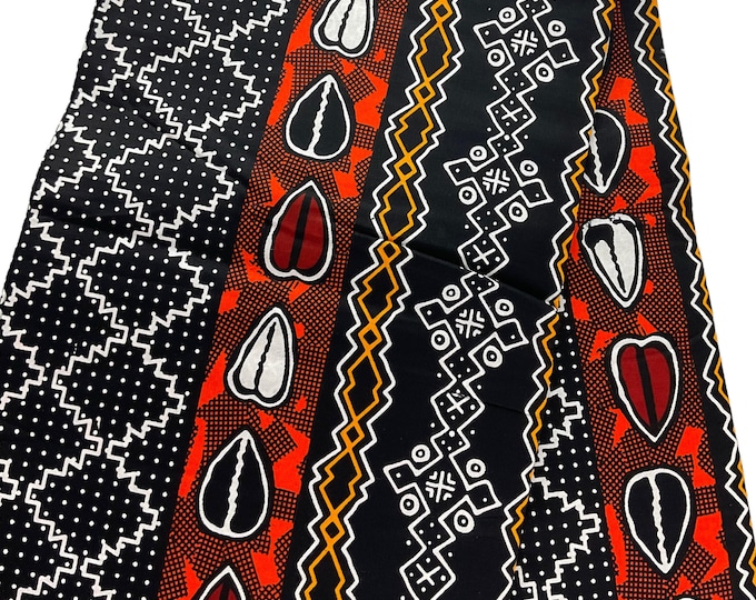 African fabric /African Wax Print/Ankara-Brown and Gold Color/Yard or WHOLESALE/MK411/Wax Tissu/Adire/Samakaka/Kente/Mudcloths