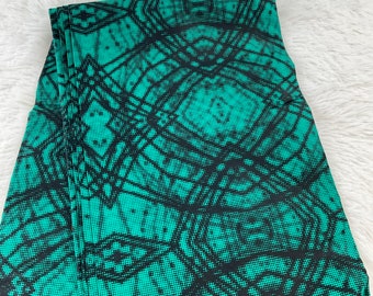 Tela africana/Estampados africanos/Tela Ankara/Estampado de cera/Tela africana para decoración/Tela africana para manualidades/MK104