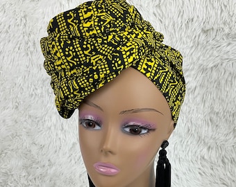 African Headwrap/Head Band/Headwrap/African Clothing/Head Piece/Head Scarf/Head Dress/Head Wraps For Women.