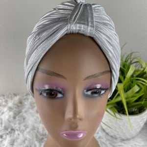 Stretchy Twisted Turban/Pre-Tied Turban Headwrap For Women/Knotted Turban/Breathable Non-Slip Hat/Chemo/Alopecia