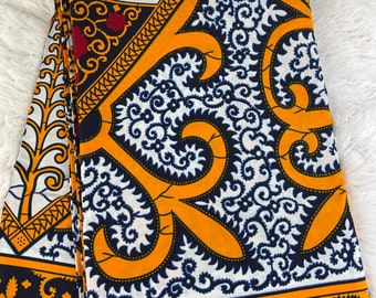 African Fabric/African prints/ Ankara fabric/ African wax/Hollandais/ by the yard fabric/ African print 6 yards