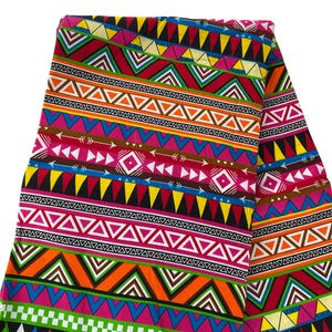 African Fabric By The Yard/Ankara -Pink Color Fabric/African Fabric/African Print Fabric/Kente Fabric/African Fabric 6 Yards /MK43kt