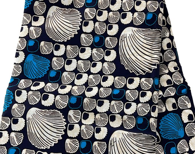 African Fabric/Ankara Fabric/Ankara Fabric By The Yard/African Fabric 6 Yards/Black and White ,Blue Ankara Fabric/Mudcloth Fabric /FG88t