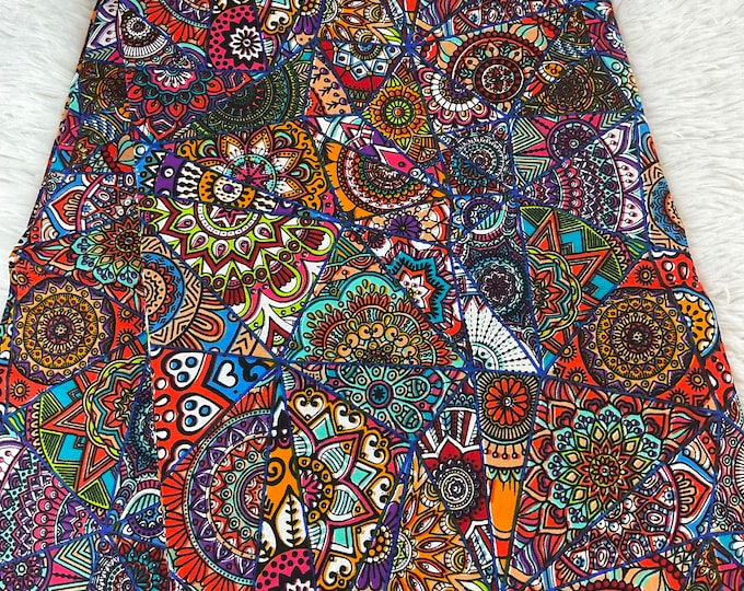 African Fabric/African Print Fabric/ Ankara-Brown Design/Crafts Fabric/MK458/Decor/Tribal/Native Fabric/Danshiki Fabric