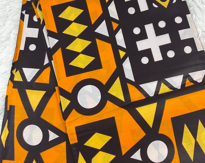 African Fabric/African prints/ Ankara fabric/ African fabric per yard/ African fabric for crafts/ African fabri/DK30/