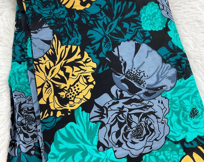 African Fabric / African prints/Wax print/ African headwrap/ African fabric for craft/ African clothing/ MK125/Ankara Fabric/Sold By Th