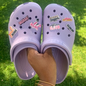 Girl Boss Croc Charms: Empowerment Shoe Decoration