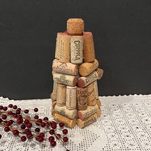 Wine Cork Tree - 8 1/2&quot; tall