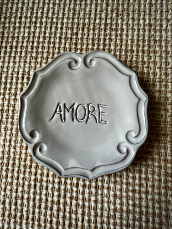 Vietri Amore Trinket Dish