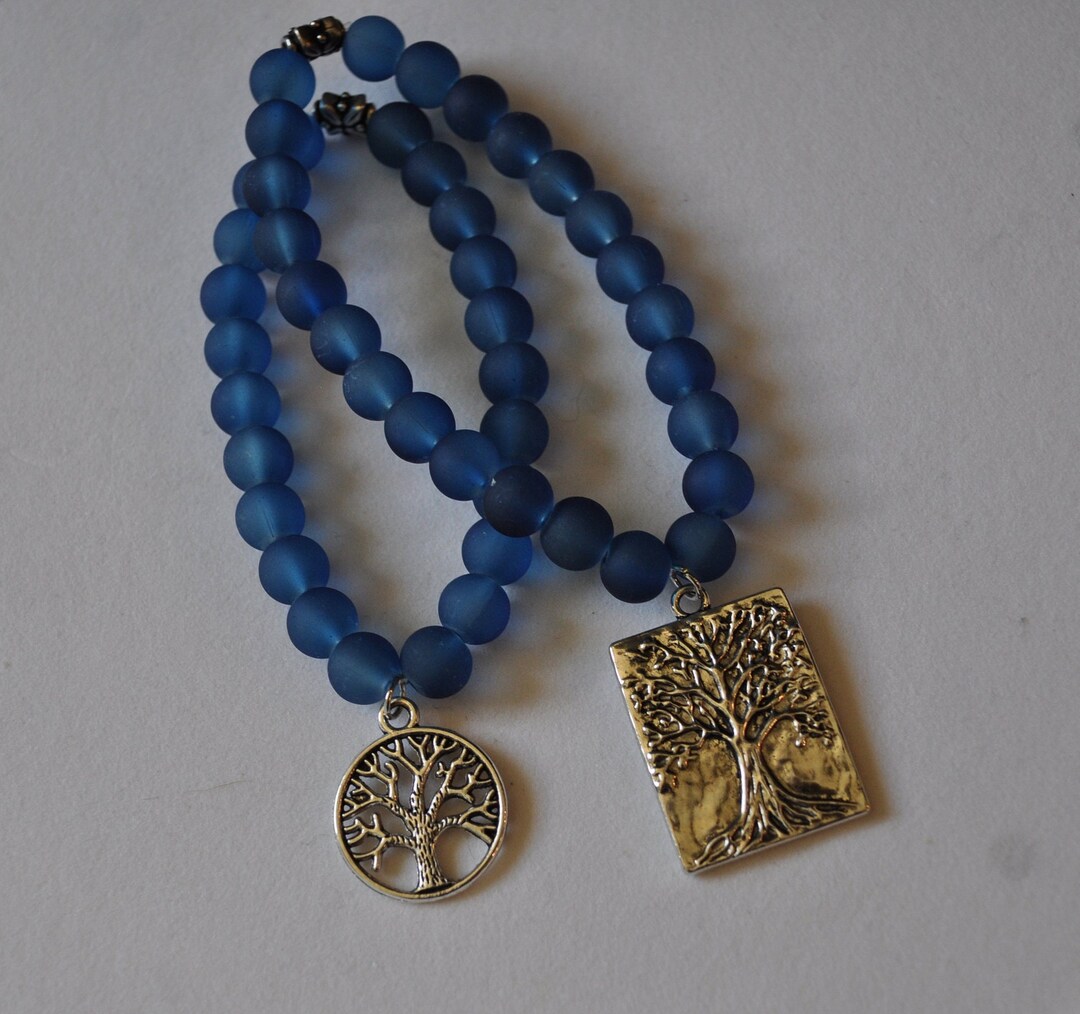 Tree of Life Beaded Stretch Bracelet in "in the Forest" Collection - Etsy