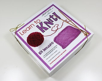 Learn To Knit Kit