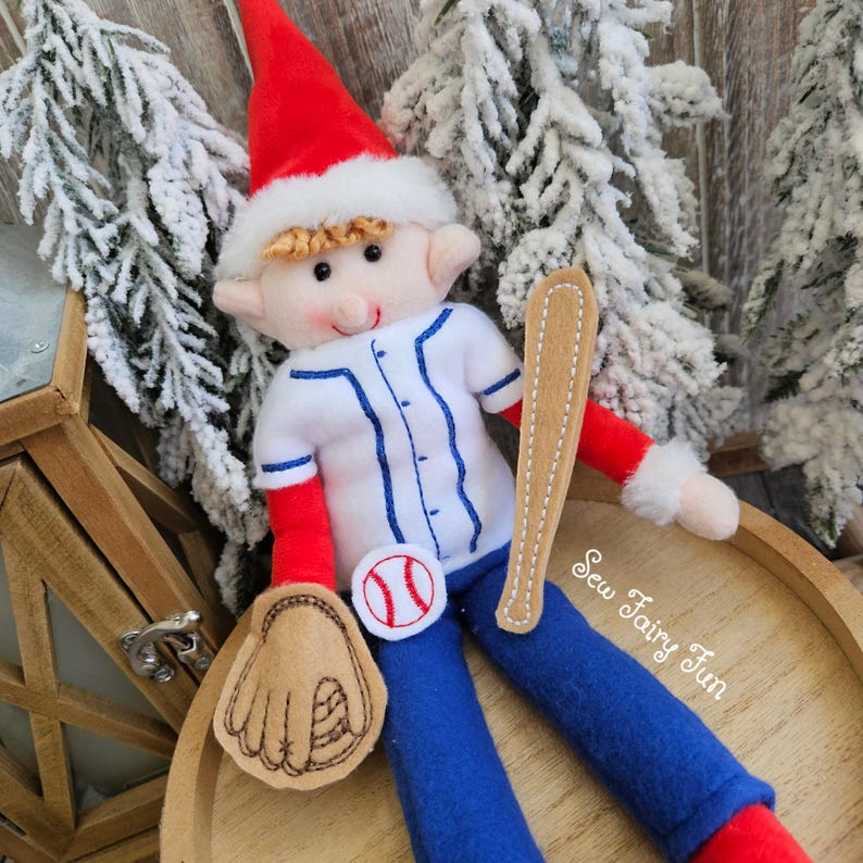 Elf Baseball Outfit, Elf Baseball Shirt, Elf Baseball Accessories - Etsy