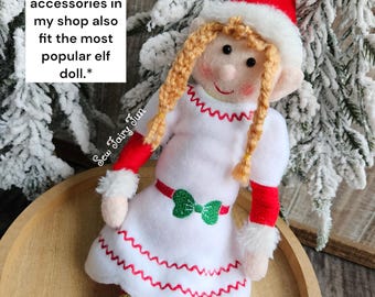 Fleece Embroidered Elf Dress
