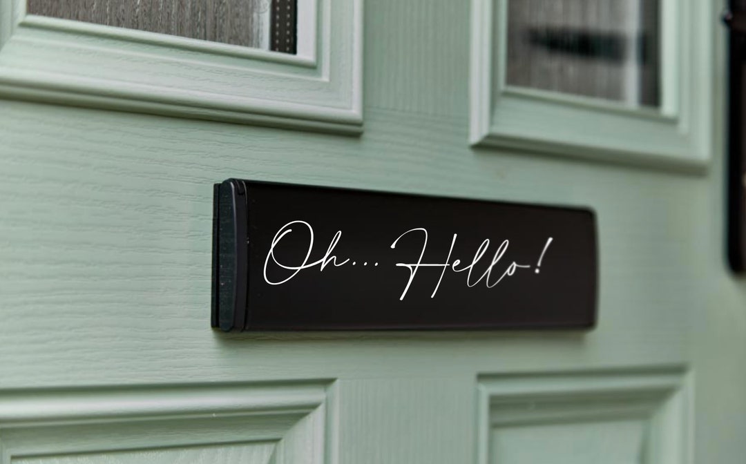 Letter Box Label Sticker Decal Oh Hello Mrs Hinch & Stacey Etsy UK