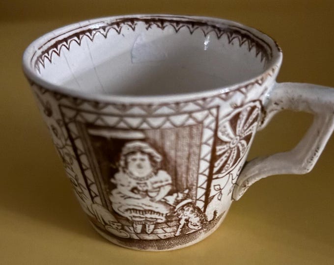 Vintage Staffordshire Tea Cup and Saucer Made in England Lover Antiques and Vintage