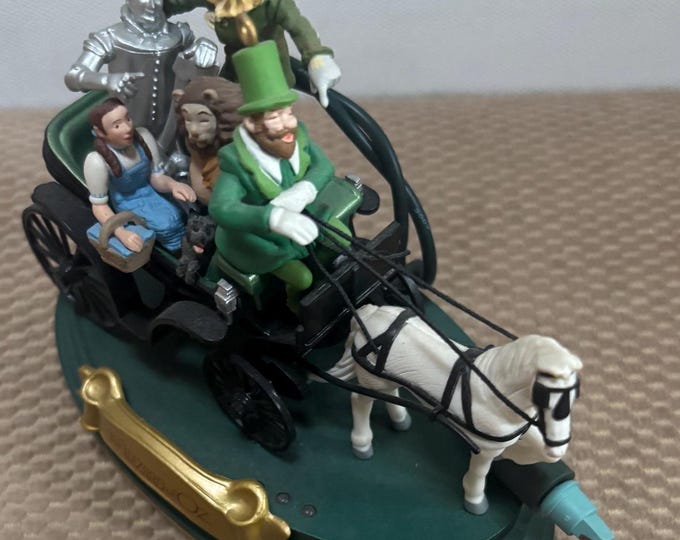 Vintage Wizard of Oz Hallmark Keepsake Ornament Horse of a Different Color Lover Antiques and Vintage