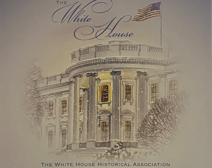 The White House Historical Association Christmas Ornament 2009, Holiday Ornament, President Grover Cleveland, Lover Antiques and Vintage