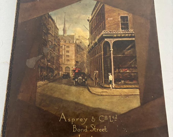 Asprey & Co. Bond Street London Trade Catalogue from 1930's, Lover Antiques and Vintage