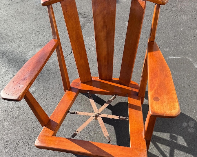 Cushman Colonial Creations Dorset Barrel Back Chair No. 1180, Mid Century Modern Vintage Furniture, Lover Antiques and Vintage