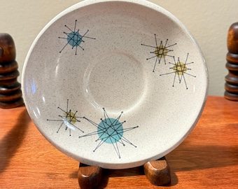 Vintage Franciscan California Starburst Saucer Plate Lover Antiques and Vintage