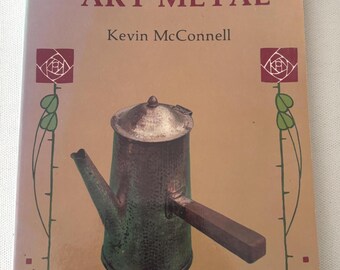 Roycroft Art Metal Book, by Kevin McConnell, Lover Antiques and Vintage