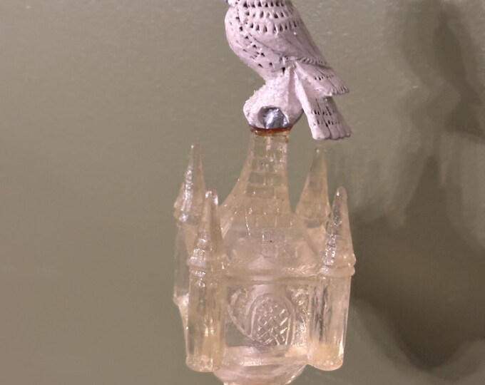 Vintage Pam Schifferl Winter White Owl Trinkle Light Cover Ornament Lover Antiques and Vintage