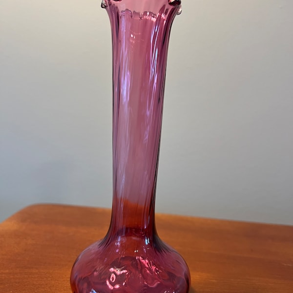 Pilgrim Glass Tall Vase Etsy
