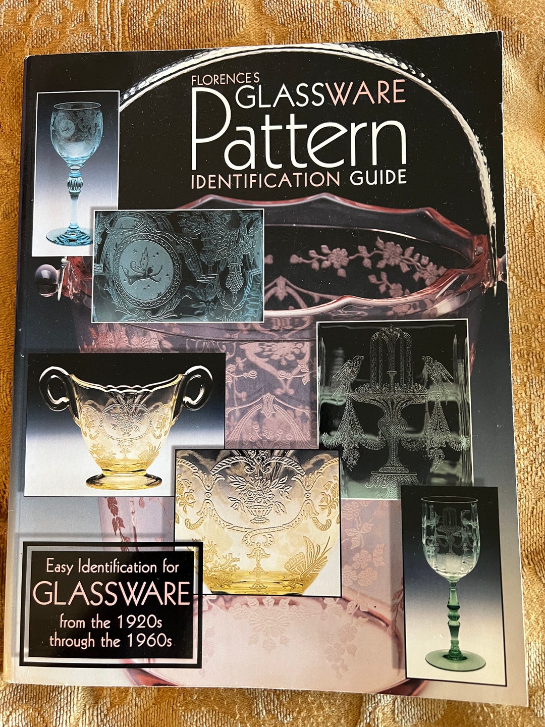 Florences Glassware Pattern Identification Guide, Glass Book From 1920s