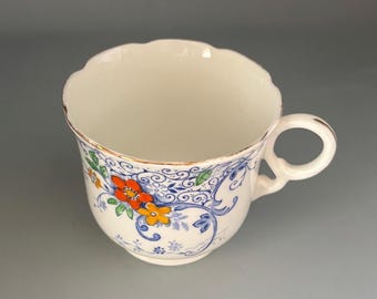 Vintage Heathcote China Tea Cup Made in England Lover Antiques and Vintage